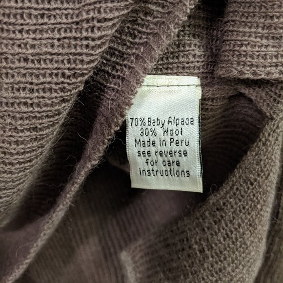 Beyond Threads Baby Alpaca Sweater - Sz. M - Picture 4 of 5